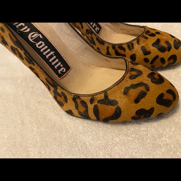 Brand New Calf Fur Heels By JUICY COUTURE - Size 5 M - Box 47 - Picture 9 of 9